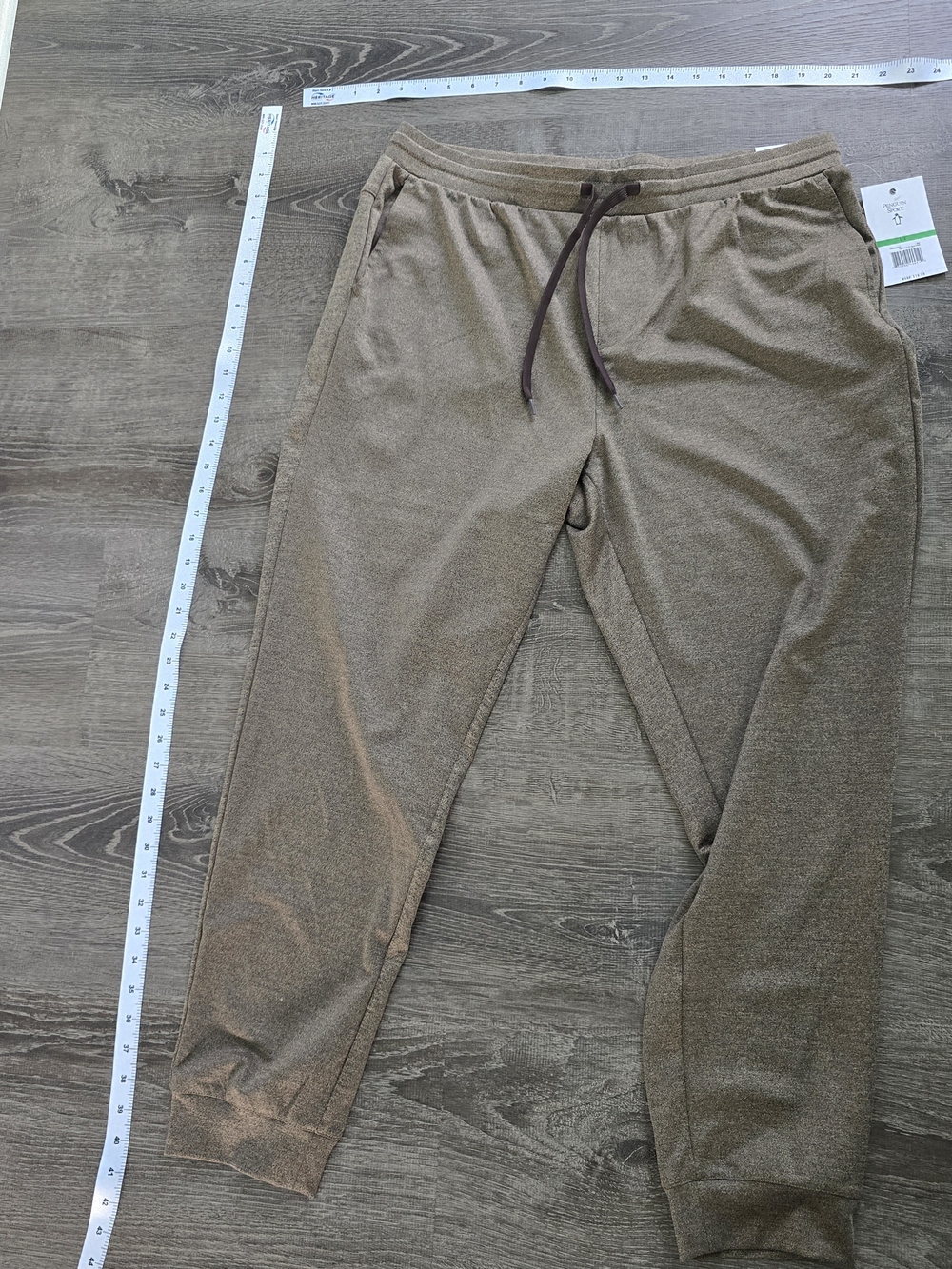 Original Penguin Brown Heathered Jogger Pants